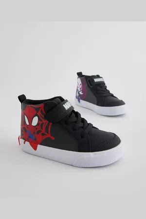 Next Spidey and Friends Elastic Lace Touch Fastening Boots