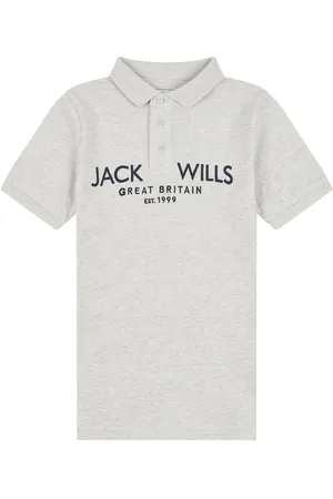Jack Wills Boys Pique 100% Cotton Polo Shirt15 - 16 år (170 - 176cm)