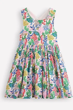 Boden Harper Cross-Back 100% Cotton Dress146152cm
