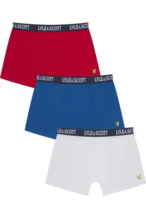 Lyle & Scott Underwear Boys Markus Trunks 3 Pack6 - 7 år (116 - 122cm)