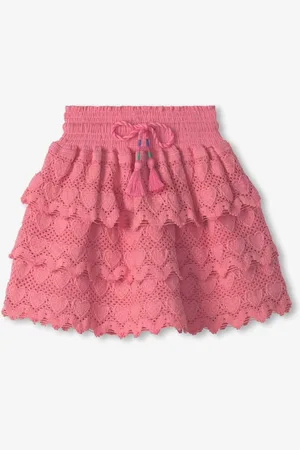 Hatley Pink Hearts Floaty Skort104110cm