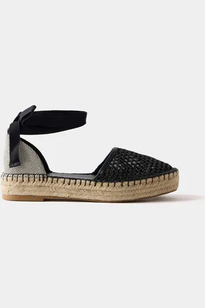 mint&berry Mesh Flat Espadrilles