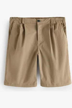 Threadbare Relaxed Fit Pleated Stretch Chinos Shorts32r