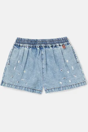 Angel & Rocket Zeta Denim Diamonte Pull On 100% Cotton Short7 år (122cm)