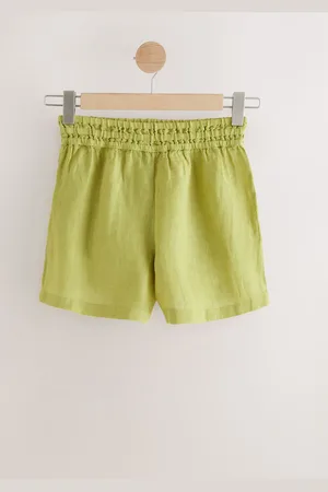 Next 100% Linen Shorts