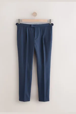 Next Wool Rich Textured Formal Trousers34s