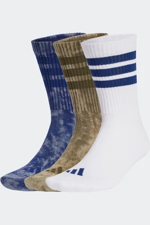 adidas 3 Stripe Wash Crew Socks 3 PackUK 2 - 3.5
