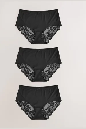 Next Ingen VPL Lace Back Briefs 3 Pakke42