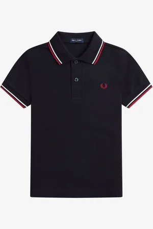 Fred Perry Kids Twin Tipped 100% Cotton Polo-skjorter8 - 9 år (128 - 134cm)