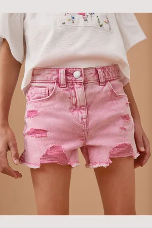 Next 100% Cotton Frayed Edge Distressed Shorts (3-16yrs)11 år (146cm)
