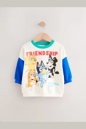 Next Bluey Crew Neck 100% Cotton Sweatshirt (12mths-8yrs)5 - 6 år (110 - 116cm)