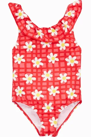 Frugi Pink Amelia Swimsuit122128cm