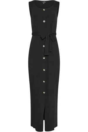 Long Tall Sally Ribbed Button Through Maxi Dress42høj