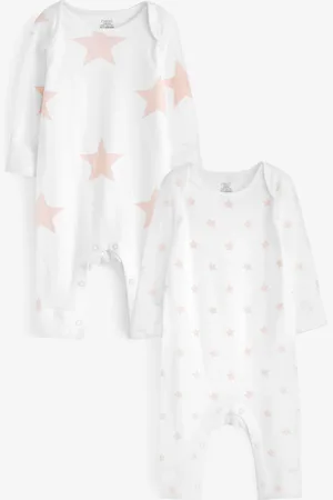 Next 2 Pakke Kind To Skin Baby sovedragter (0-2år)12 - 18 måneder (80 - 86cm)