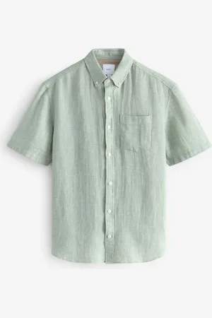 Next 100% Cotton Blend Short Sleeve Shirt4XL