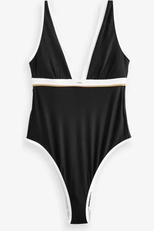 HUGO BOSS Signature Stripe Swimsuitlarge