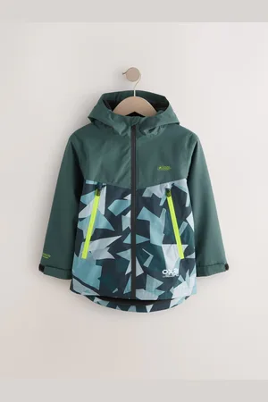 Next Waterproof Fleece Hooded Lined Coat (3-16yrs)13 år (158cm)