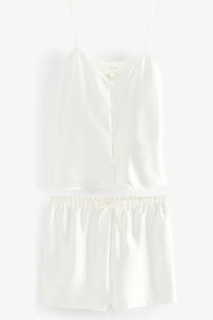 Next Bridal Satin Cami Short Set Pyjamas50