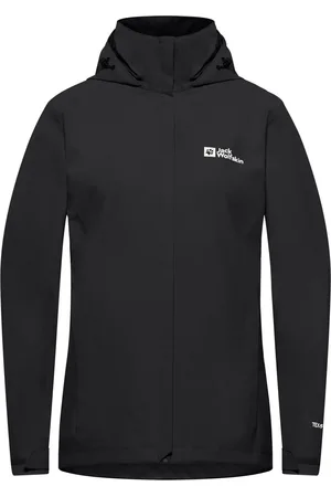 Jack Wolfskin Womens Trailtime 2L Waterproof Black Jacketsmall