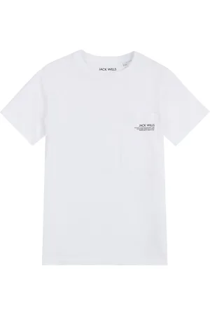 Jack Wills Boys Panel Pocket 100% Cotton T-Shirt10 - 11 år (140 - 146cm)