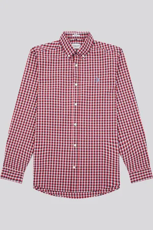 U.S. Polo Assn. U. S. Polo Assn. Mens Gingham 100% Cotton ShirtS