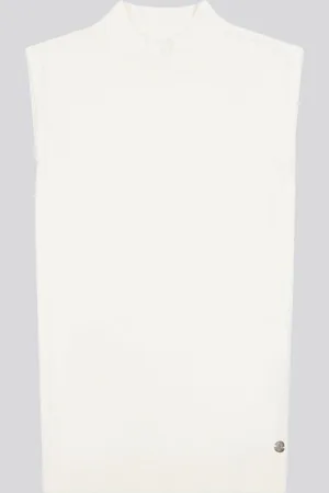 U.S. Polo Assn. U. S. Polo Assn Womens Mock Neck Sleeveless Knit Jumpermedium