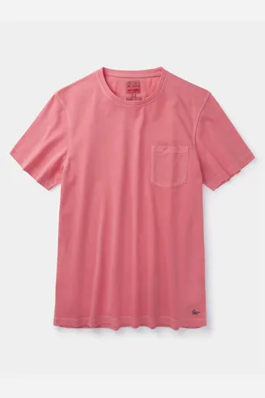 Aubin Pink Hareby Garment Dyed Pocket T-ShirtStor