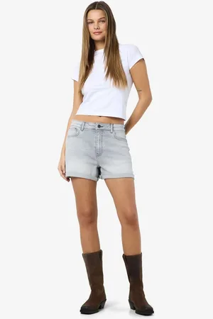 Noisy May High Waist Denim ShortsL 12