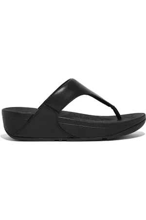 FitFlop Lulu Leather Toe Post Sandals