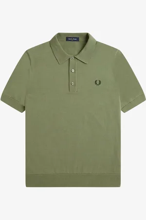 Fred Perry Cotton Knitted Polo-skjorter2X-Large