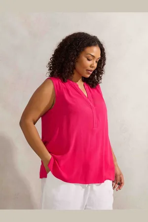 Live Unlimited London Curve V-Neck Blouse48