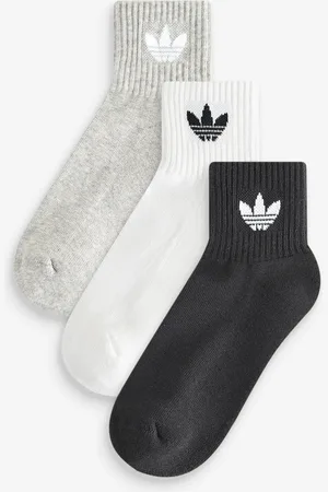 adidas Ankle Socks 3 PackUK 4.5 - 5.5