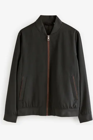 Next Suede Trim Bomber JakkeL