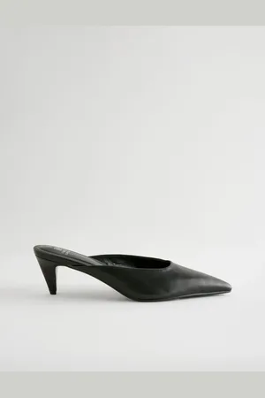Next Forever Comfort Point Toe Peg Heel Mules
