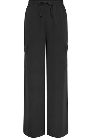 Long Tall Sally Crepe Cargo Wide leg Trousers44 L34