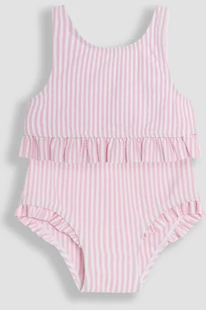 JoJo Maman Bébé Stripe Swimsuit 2 Piece116122cm