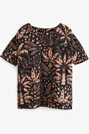 Next Textured Fabric Boxy Top52