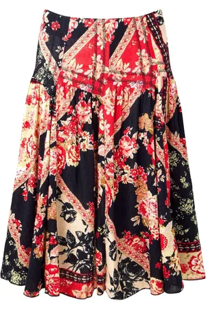 Joe Browns Floral Print Patchwork Knee Length Skirt40