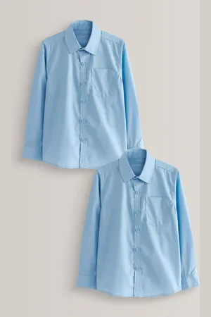 Next 2 -pakke langærmede skoleskjorter (3-17år)6 år (116cm)