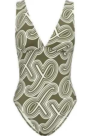 Triumph Green Flex Smart Summer Swimsuitmedium