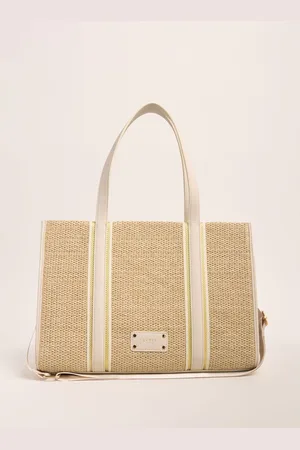 Lipsy London Large Raffia Structured Tote Bagen