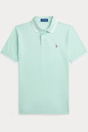 Ralph Lauren Boys Oxford Mesh 100% Cotton Polo Shirt158164cm