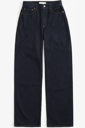 Abercrombie & Fitch Navy High Rise Loose Jeans38