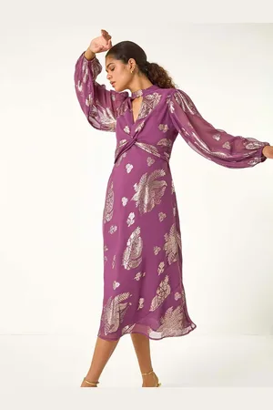 Roman Halterneck Jacquard Bodycon Maxi Dress44