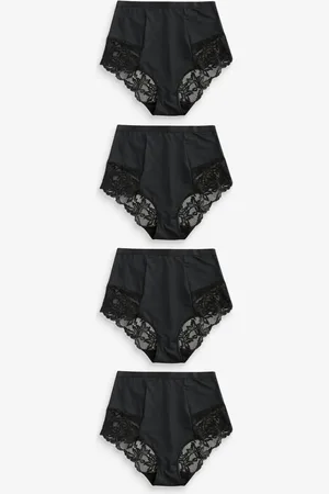 Next Mavekorrigerende kontrol Lace Back Bikini 4 Pakke44