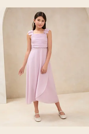 Lipsy London Sløjfe Shoulder Maxi Occasion Kjole (10-16år)166168cm
