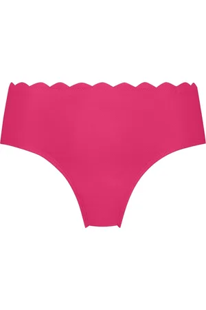 Hunkemöller Scallop Rio Pink Bikini BottomsMiddel