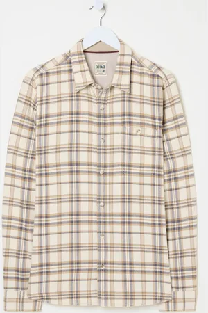 Fat Face FatFace Long Sleeve Trent Check Shirt4XL Reg