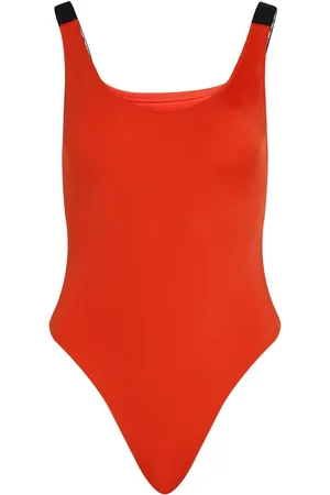 Calvin Klein Scoop Back One Piece Swimsuitsmall