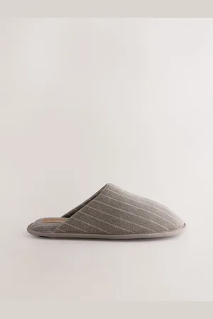 Next Stripe Mule Slippers